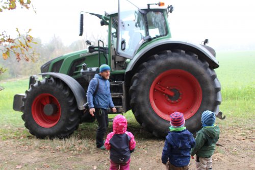 Traktorschulung mit dem Waldkindergarten